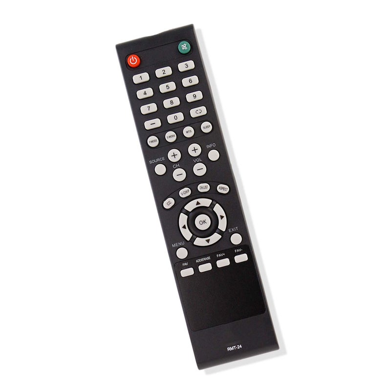 WINFLIKE New RMT-24 RMT24 Replace Remote Compatible with Westinghouse TV DWM32H1A1 DWM32H1G1 DWM32H1Y1 DWM50F3G1 WD40FX1450 DWM55F1A1 DWM55F1G1 DW39F1Y1 DW46F1Y2 DW50F1Y1 - Image 1